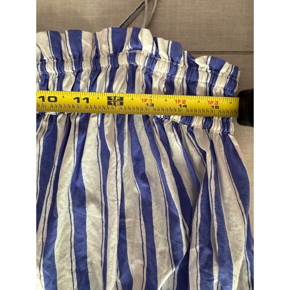 Madewell Blue and White Maxi Dress Size M - Picture 5 of 6